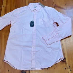 New! J CREW MT Pink Tall Broken-In Oxford Shirt Garment Dyed Classic